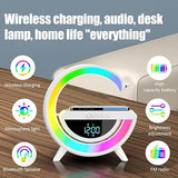 Led Wireless Charger with Speaker